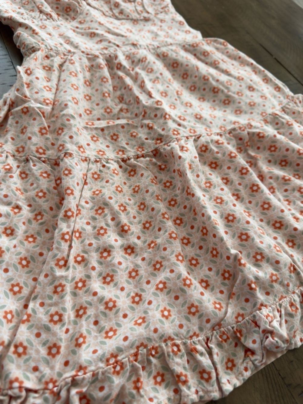 Hollister Light Pink Floral Tie-Front Mini Dress - Picture 7 of 11